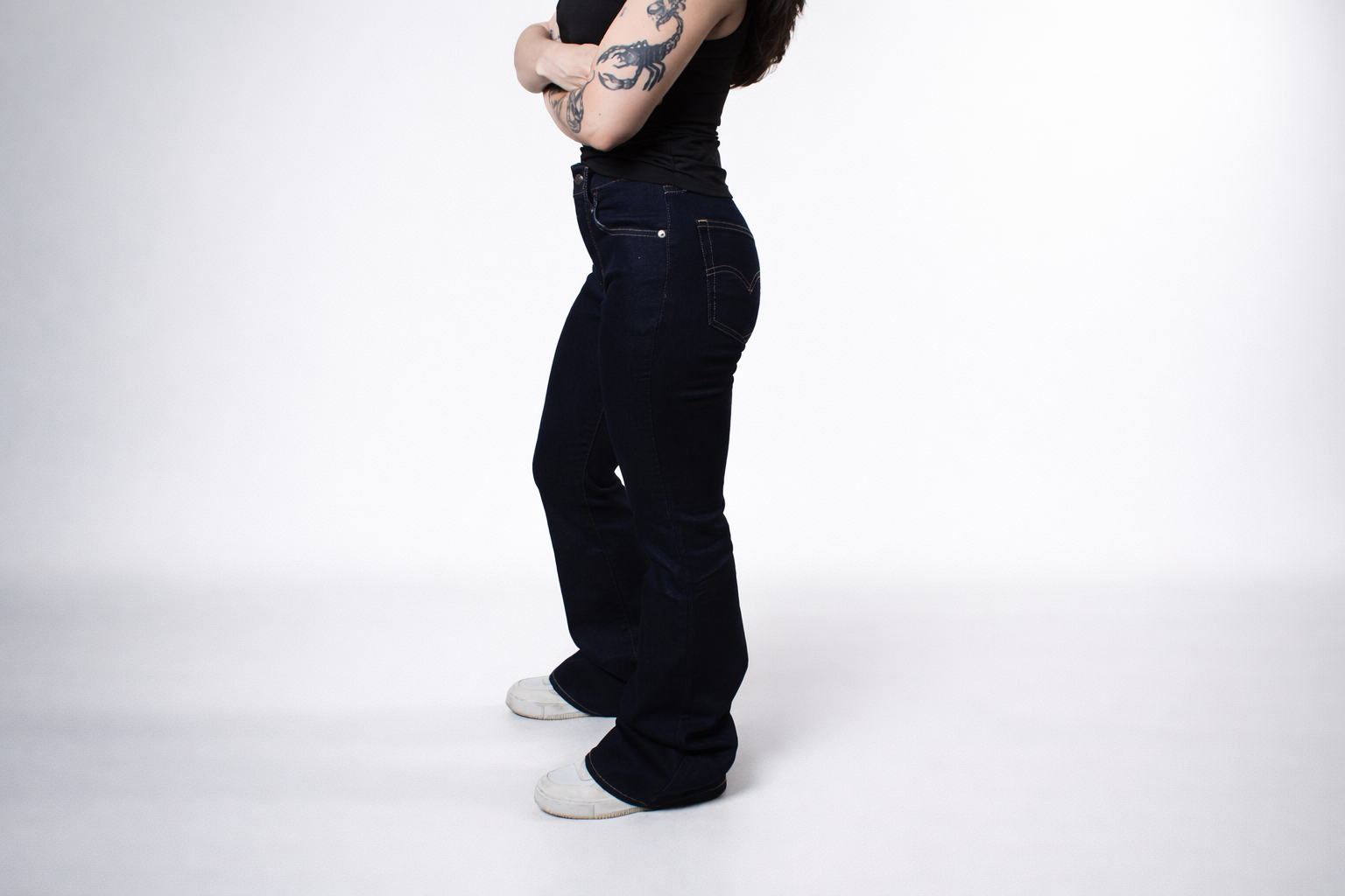 Jean 726 High-Rise Flare (0123)