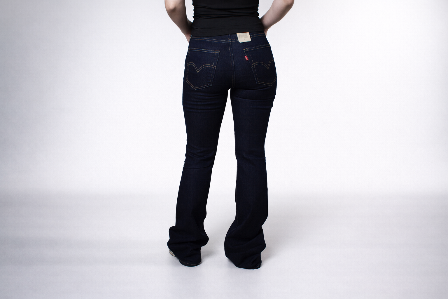 Jean 726 High-Rise Flare (0123)